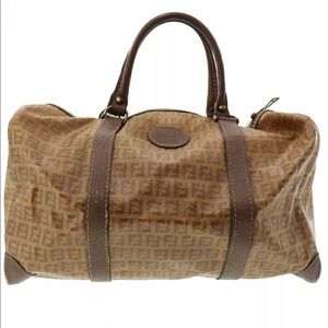 Fendi
Boston Brown Pvc Weekend/Travel Bag